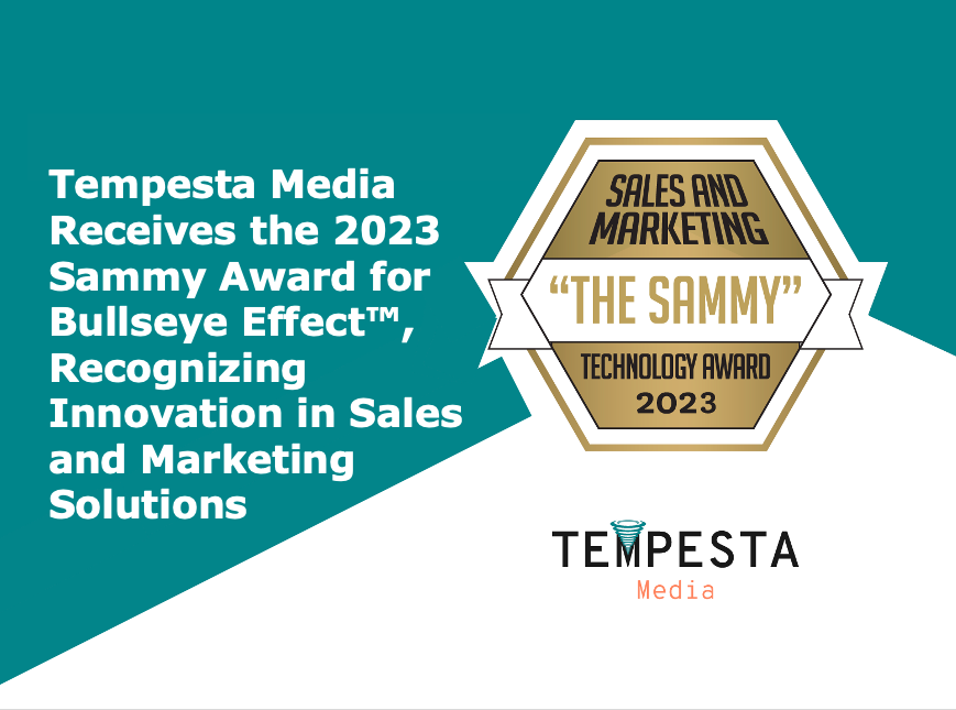 Tempesta Media received Sammy Award 2023
