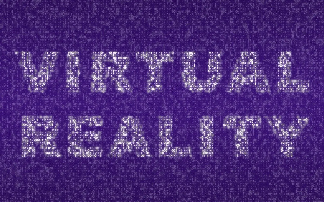 Words "Virtual Reality" written on a background resembling codes